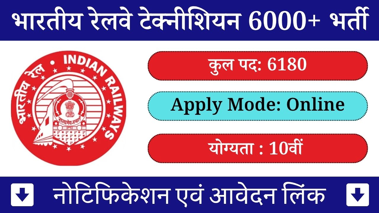 RRB Technician Online Application 2025