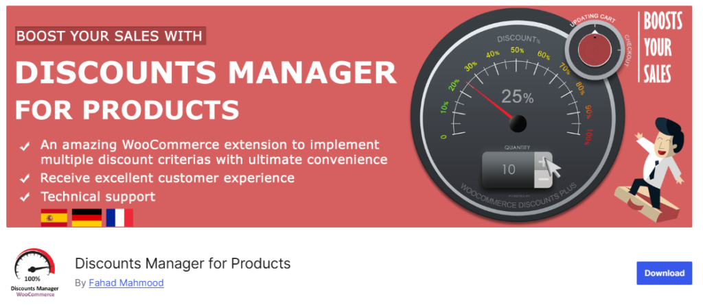 Discounts Manager for Products