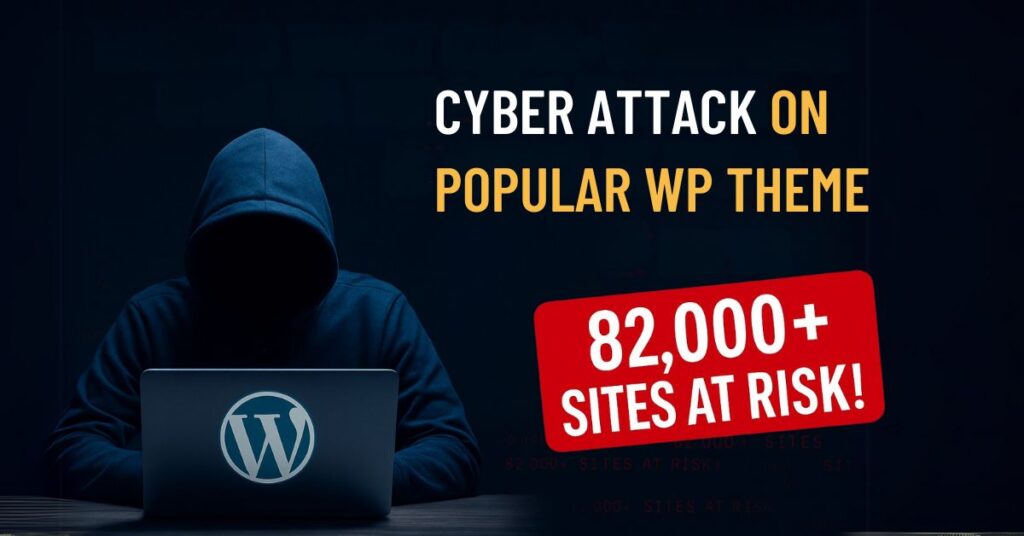 Cyber attack on Popular WP Theme 82,000+ WordPress Sites at Risk